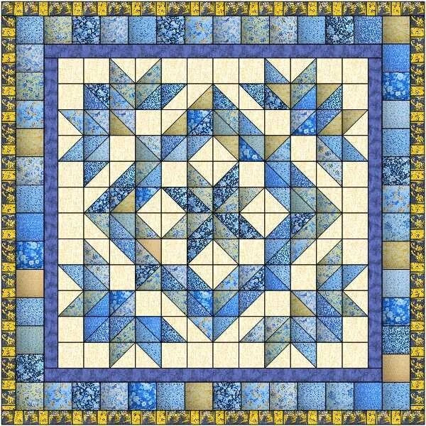 Kit de edredón French Country Chic!!  Telas de Benartex Foto 1 de 1