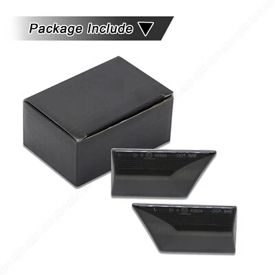 2 frecce per Opel Vectra C | Signum | anno 2002-2008 | nere indicatori di direzione laterali a LED - Immagine 1 di 4