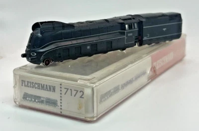 N Scale Fleischmann 7172 Streamline Steam Locomotive Original Box - Image 1 of 4