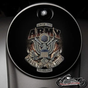 Harley Davidson Fuel Console Door Gas Door 2008+ Touring Trike army - Picture 1 of 1
