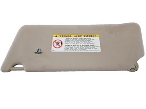 2002-2006 Toyota Camry Right Passenger Side Sun Visor OEM Hardware RH Cloth - Picture 1 of 8