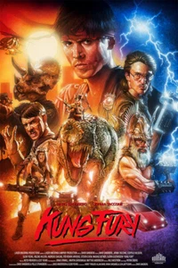 Kung Fury Film Action Comedy Druck Leinwand Wandkunst Zuhause - POSTER 20x30 - Bild 1 von 4