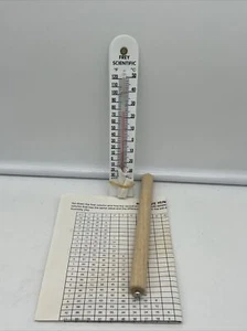 Frey Scientific Economy Sling Psychrometer Kit - 2 Thermometers w/ Instructions. - Picture 1 of 4
