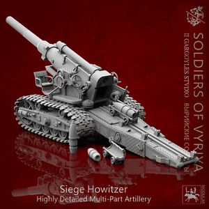 Soldiers of Vyriya Belagerung Haubitze | Wargaming Miniatur - Bild 1 von 2