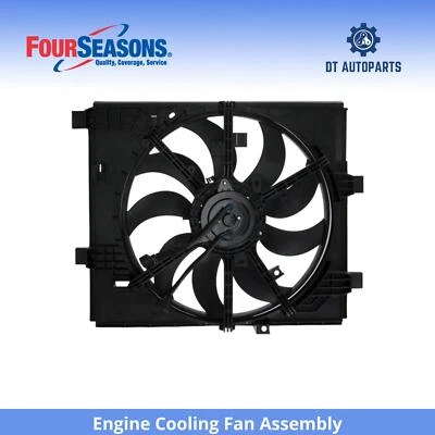 Conjunto de ventilador de refrigeración del motor Nissan Juke 2011-2015 4 estaciones 2012 2013 2014 Foto 1 de 4