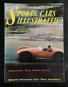 Sports Car Illustrated Magazine August 1956 - Picture 1 of 1