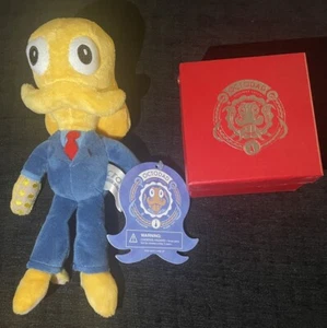 Octodad Dadliest Catch Tie And 10" Plush Lot Octopus Toy PlayStation Merch - Picture 1 of 4