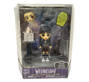 Wednesday Deluxe Figure - 9 Piece Set NEW! Poseable 2023 Just Play - Picture 1 of 11