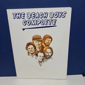 THE BEACH BOYS COMPLETE 1984 Piano Guitar Vocal Song book - Picture 1 of 6