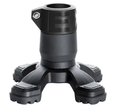 4-Punkt Gummikapsel SAFETY FOOT schwarz mit Stahleinlage Gummifuß Gehstock  - Bild 1 von 3