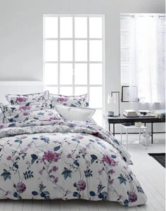 New Anne De Solene “Melodie” Collection King Flat Sheet 100% Cotton - Picture 1 of 4