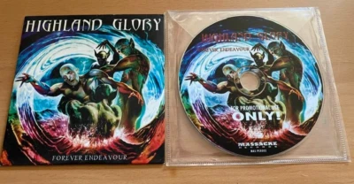 HIGHLAND GLORY - ''FOREVER ENDEAVOUR'' -  RARE TRUE METAL PROMO CD 2005 - Bild 1 von 2