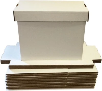 MAX PROTECTION 10 Short Comic Storage Boxes NEW Cardboard Max Pro Quality Archival Storage Box