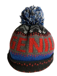 The Childrens Place Hat Size 2T-3T Multicolor Genius Polyester Beanie Pom - Picture 1 of 7