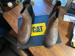 Caterpillar Men Wheelbase Steel Toe Work Boot SIZE 13 MED NEW in BX - Picture 1 of 8
