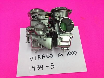 JUEGO DE CARBURADORES HITACHI PULIDOS YAMAHA VIRAGO XV 1000 1984-5 Foto 1 de 4