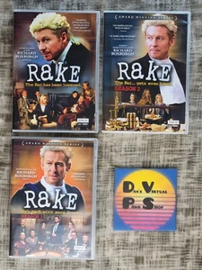 Rake Season 1 2 3 DVD Widescreen BBC Richard Roxburgh - Imagen 1 de 13