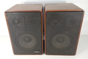 Altavoces Metz 4635 cajas altavoces carcasa de madera HiFi marrón negro - Imagen 1 de 24