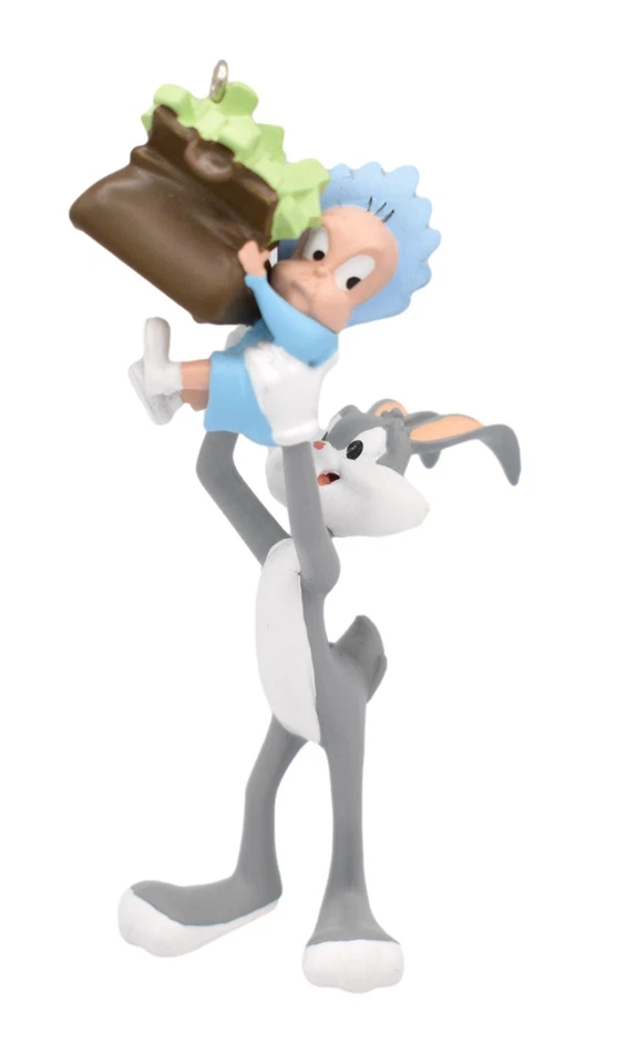 2021 Hallmark BUGS BUNNY AND BABY FINSTER Looney Tunes Ornament