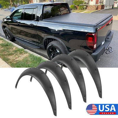 Para Honda Ridgeline 06-11 Guardabarros Acampanado Duradero Extra Ancho Kit Arcos de Rueda 4.5" Foto 1 de 4