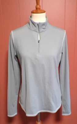 Top activo verde SOYBU NUEVO CON ETIQUETAS para mujer manga larga 1/4 cremallera ELECCIÓN DE TALLA: S o M Foto 1 de 3