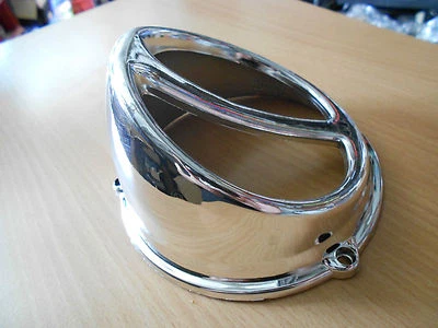 ÉCOPE DE REFROIDISSEMENT CHROME SCOOTER MBK NEXT ROCKET MALAGUTTI APRILIA YAMAHA - Photo 1/3