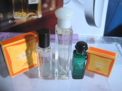 🎁lote Vintage Eau de Cologne 1/2 OZ EDT Hermes Un Jardín Sur Le Nil Pétalos de Rosa Foto 1 de 3