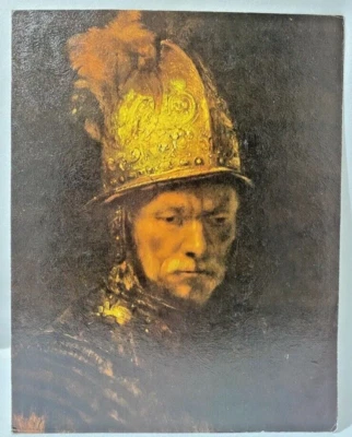 Rembrandt El hombre del casco dorado reproducción impresión artística a bordo 11"x14" Foto 1 de 4
