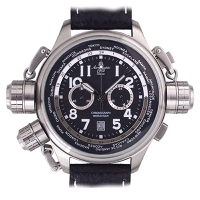 +++ German XXL WORLDTOUR Precision Chronograph Aeromatic 1912 A1413 +++ - Image 1 of 4