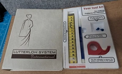 Vintage 1970's Lutterloh System Golden Rule Patterns Dressmaking Complete Set - Image 1 of 3