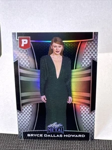 2025 Leaf Metal Pristine Auction #64 Bryce Dallas Howard Silver Refractor 49/50 - Picture 1 of 2