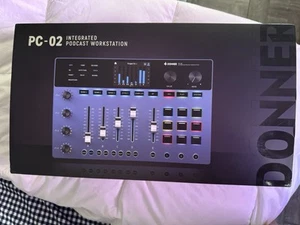 Donner PC-02 Integrated 4 Channels Audio Podcast Production Workstation Record - Picture 1 of 11
