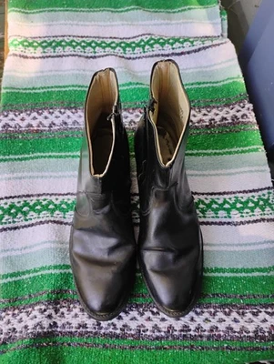 Florsheim Men’s Ankle Boots Zip Up Black Size 9 - Image 1 of 4