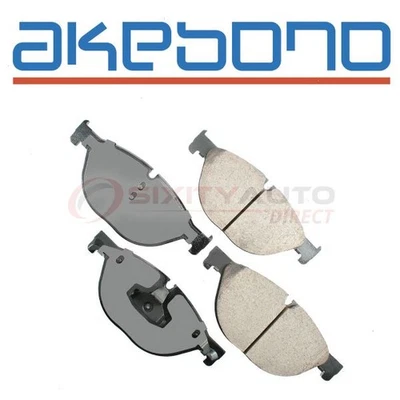 Akebono EURO Front Disc Brake Pad Set for 2012-2017 BMW 650i xDrive - rc Foto 1 de 4