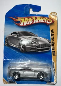 Coche de juguete Aston Martin DBS 52/214 Hot Wheels 2010 HW Premiere plateado '10 - Imagen 1 de 2