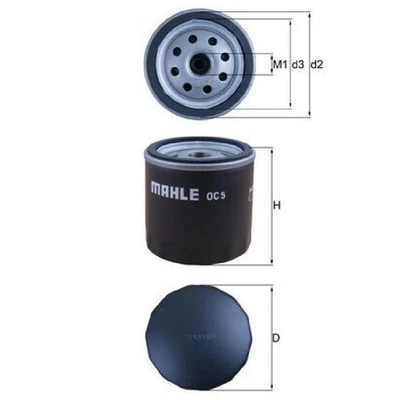 Ölfilter für Talbot 1307-1510 160 180 Horizon Matra Murena Rancho | 899145 - Bild 1 von 3