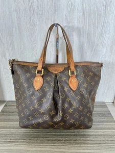Bolso de Hombro LOUIS VUITTON Monograma Palermo GM M40146 Cuero Marrón JAPÓN - Imagen 1 de 24