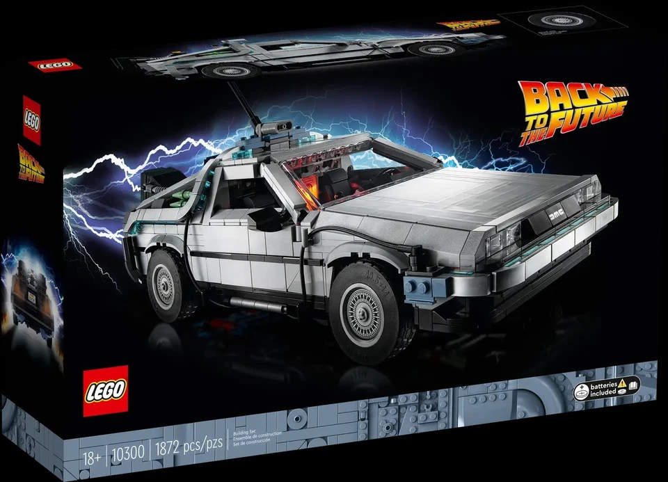 LEGO 10300 RITORNO AL FUTURO DELOREAN BACK TO THE FUTURE  SIGILLATA ITALIA