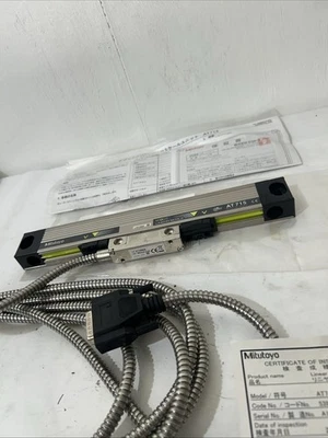 "Escala lineal absoluta Mitutoyo At715-100 (539-801) 4"" 100 mm" Foto 1 de 4