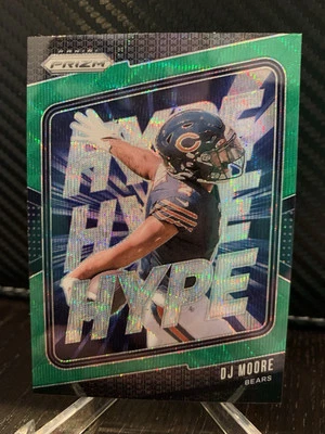 DJ Moore Green Wave Hype 2024 Prizm #15 Bears - Image 1 of 4