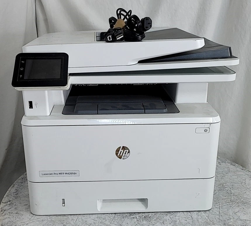 HP LaserJet Pro MFP M426fdn F6W14A Monochrome AiO Printer 81K Pages SEE NOTES - Image 1 of 4