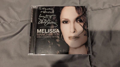 "When I Look Down That Road" by MELISSA MANCHESTER  (CD 2004) SIGNED! - Imagem 1 de 4