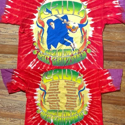 Vintage Y2K Paul McCartney Shirt Size Medium Rock Band Tour Beatles Tie Dye - Image 1 of 4