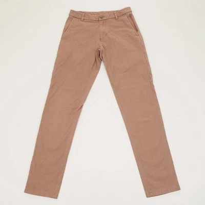 Pantalones chinos Lululemon Commission para hombre 30 x 34 rojo claro teñido tierra mezcla de algodón Foto 1 de 4