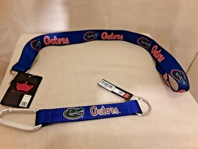 University of Florida Gators Carabiner Lanyard Keychain & Florida Blue Lanyard - Image 1 of 4