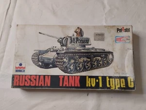 Modellino KIT 1:72 Carro Armato Russian Tank KV-1 Type C ESCI - Foto 1 di 4