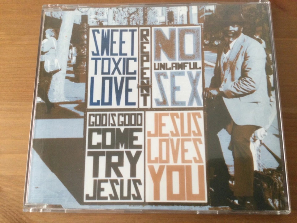JESUS LOVES YOU „Sweet Toxic Love“ / „Am I Losing Control“ Maxi-Single CD - Bild 1 von 4