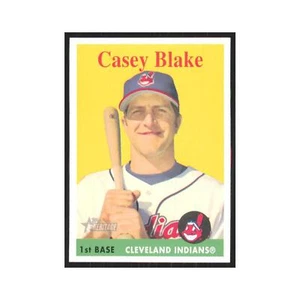 Casey Blake 2007 Topps Heritage #232 Cleveland Indians Baseball Card NM - Picture 1 of 3