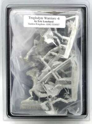 Shadowsea SS400706 Troglodyte Warriors [6 Pack] (Sunless Kingdom) Lizardmen - Image 1 of 4
