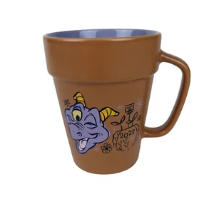 Disney Epcot Flower & Garden Festival 2022 Passholder Figment Flower Pot Mug Cup - Picture 1 of 8